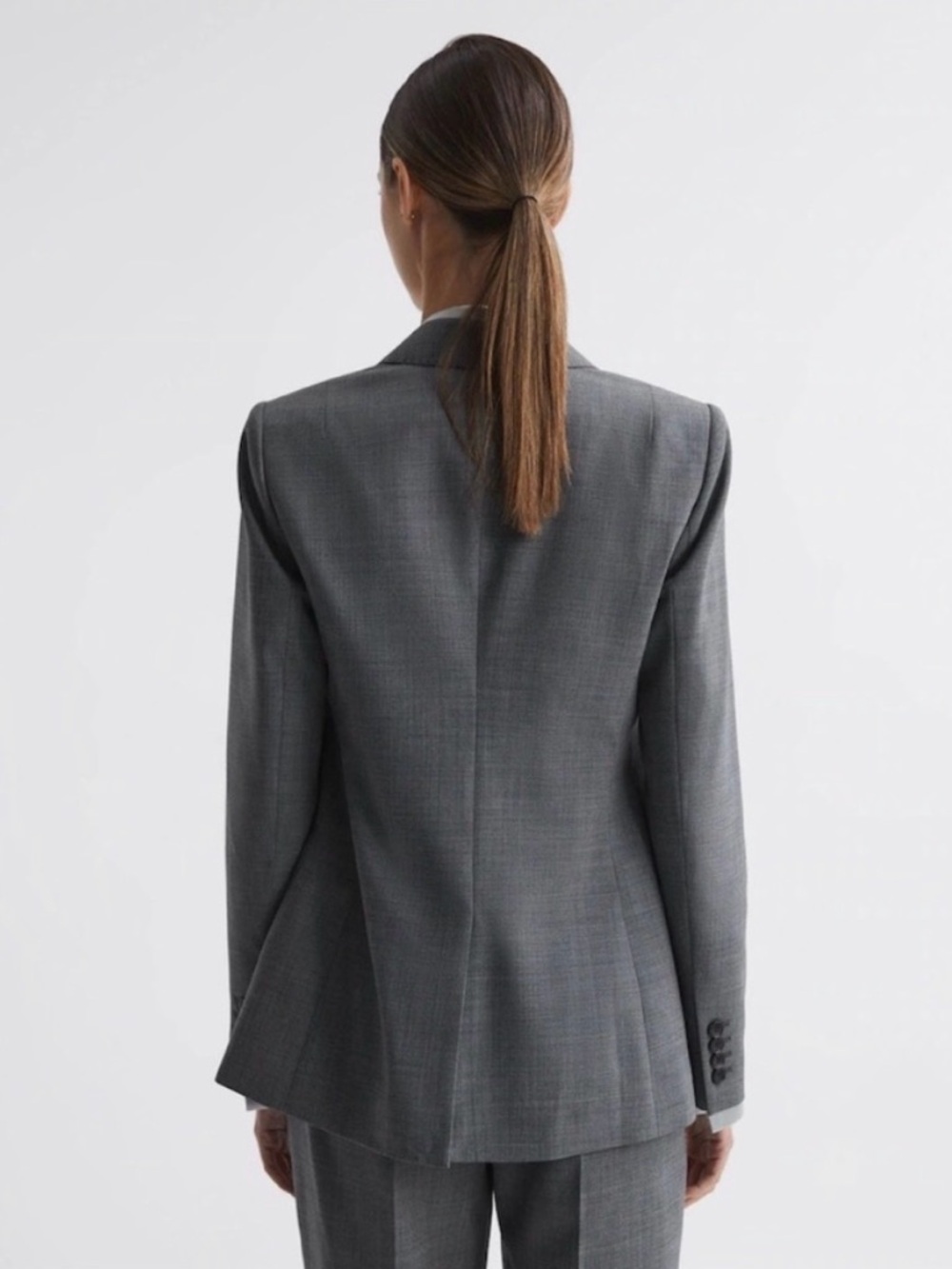 REISS 🩶 Layton Single Breasted Blazer - Picture 4 of 8